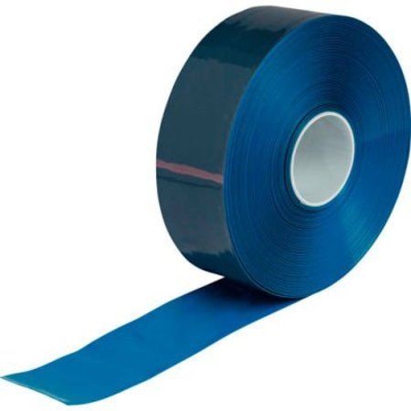 BRADY BradyÂ ToughStripeÂ Max Floor Marking Tape, Vinyl, 3"W x 100'L, Blue 149638